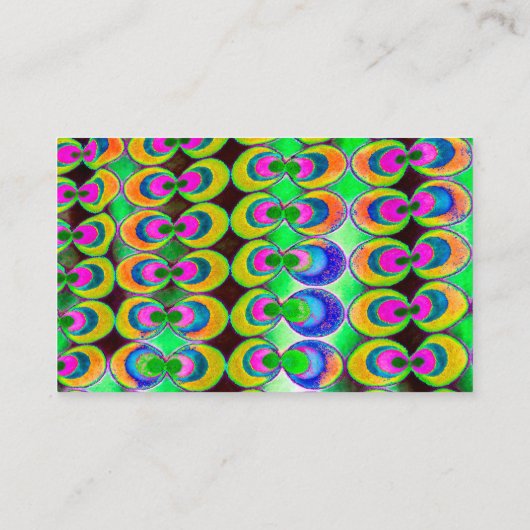 Kunststof pop visitekaartje (Achterkant)