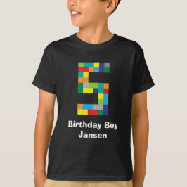 Kunststof Speelgoed 5e verjaardag T-shirt