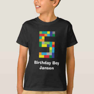 Kunststof Speelgoed 5e verjaardag T-shirt
