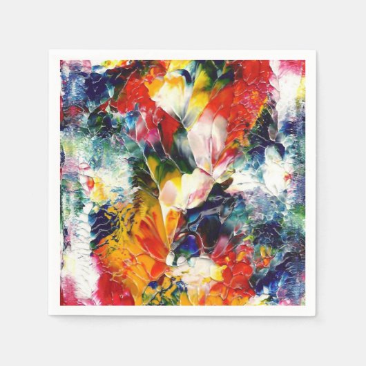 Kunststof standaard koststaart Napkin Servet (Voorkant)