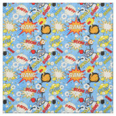 Kunststof uit Comic Book Pop Stof (Swatch)