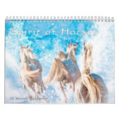 KUNSTSTOF VAN HORSES KALENDER (Hoes)