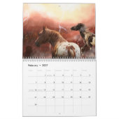 KUNSTSTOF VAN HORSES KALENDER (Feb 2027)