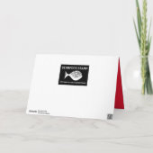 Kunststof vis, klimaatverandering kaart (Achterkant)