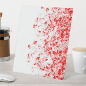 Kunststof voetafdruk 10"X12" Reclamebord Met Voetstuk (Insitu)