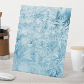 Kunststof voetafdruk 10"X12" Reclamebord Met Voetstuk (Insitu)