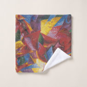 Kunststof vormen van een paard - Umberto Boccioni Bad Handdoek (Wasdoekje)