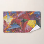 Kunststof vormen van een paard - Umberto Boccioni Bad Handdoek (Handdoek)