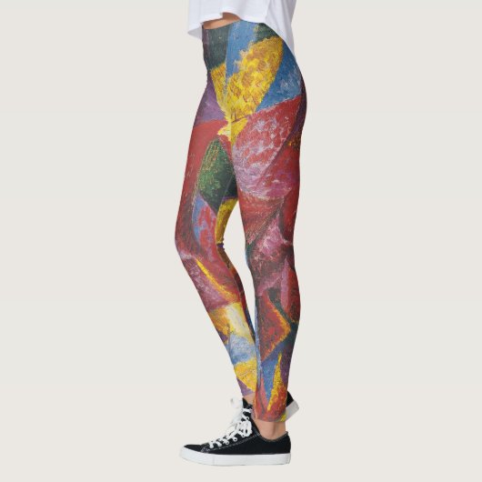 Kunststof vormen van een paard - Umberto Boccioni Leggings (Links)