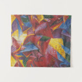 Kunststof vormen van een paard - Umberto Boccioni Wandkleed (Voorkant (horizontaal))