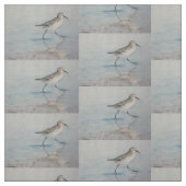 Kunststof zand-Piper Bird Stof (Swatch)