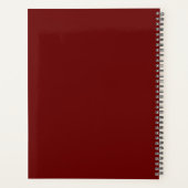 Kunststofhart Planner (Achterkant)