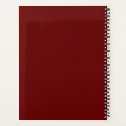 Kunststofhart Planner (Achterkant)