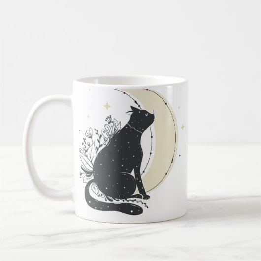 kunststofkat koffiemok (Links)