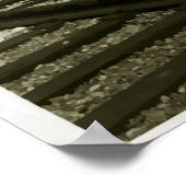  kunststoflocomotief "Steampunk" Poster (Hoek)