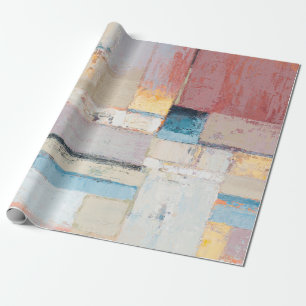 Kunststofolieverf verft meerkleurige dichtstbijzij cadeaupapier