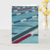 Kunststofscheiders in een zwembad kaart (Gele Bloem)