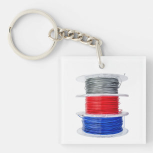 Kunststofspoelen voor 3D-druk Sleutelhanger