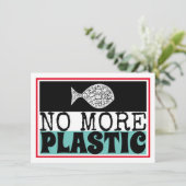 Kunststofvissen, details klimaatverandering informatiekaartje (Staand voorkant)