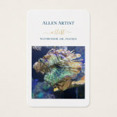 KUNSTSTS WITTE BEDRIJVEN EN CONTACTPROFIELKAARTEN VISITEKAARTJE (Voorkant)