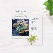 KUNSTSTS WITTE BEDRIJVEN EN CONTACTPROFIELKAARTEN VISITEKAARTJE (Bureau)