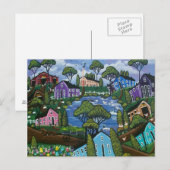 KUNSTSTSTOF VAN HET HARDE DOOR LORI-briefkaart Briefkaart (Voorkant / Achterkant)