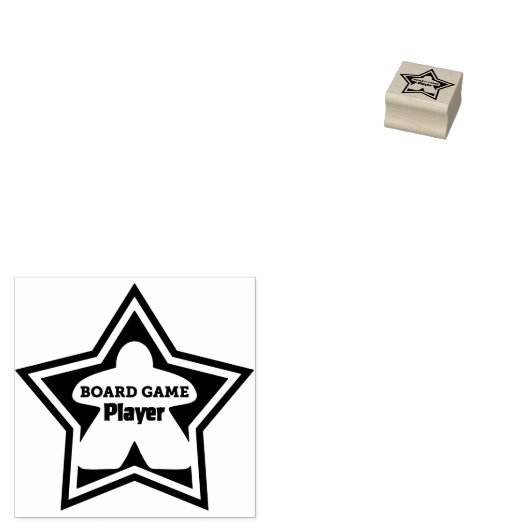 Kunstststststempel voor Band-speler Rubberstempel (Gestempeld)