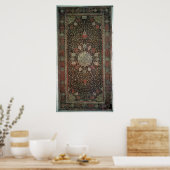 Kunsttapijt gemaakt voor de moskee in Ardabil Poster (Keuken)