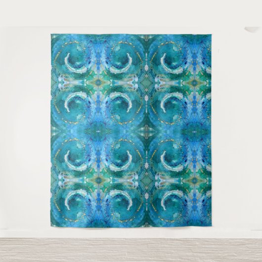 Kunsttapijt - Positiviteitsspiraal Wandkleed (Voorkant)