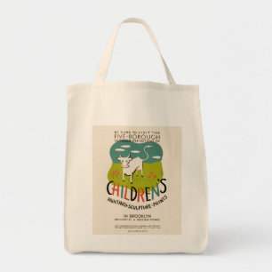 Kunsttassen voor kinderen - kies stijl tote bag