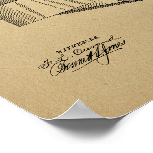 Kunsttekenafdrukken van het vliegtuig van het vlie poster (Hoek)