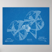 Kunsttekenafdrukken van het vliegtuig van het vlie poster (Voorkant)