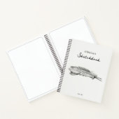 Kunsttekening Kunstzakboek Aangepaste naam Notitieboek (Binnen)