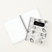 Kunsttekening Kunstzakboek Aangepaste naam Notitieboek (Binnen)