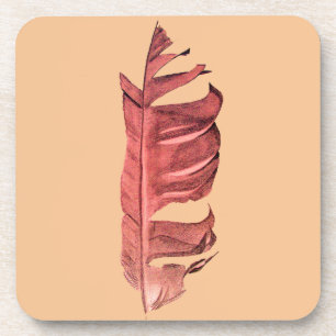 Kunsttekening mooi verfraaien, originele illustrat bier onderzetter