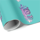 Kunsttekening mooi verfraaien, originele illustrat cadeaupapier (Rol Hoek)