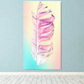 Kunsttekening mooi verfraaien, originele illustrat canvas afdruk (Insitu (Houten vloer))