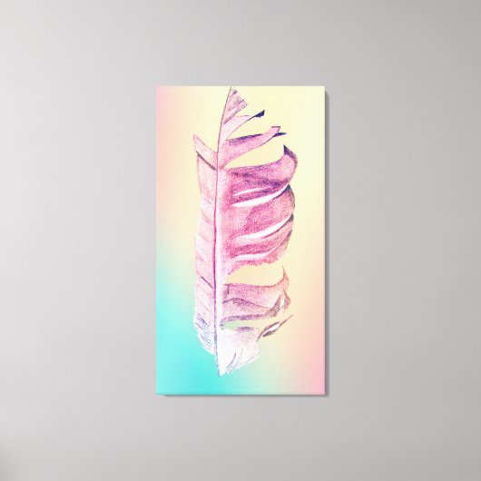 Kunsttekening mooi verfraaien, originele illustrat canvas afdruk (Voorkant)