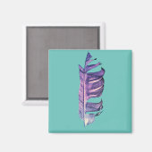 Kunsttekening mooi verfraaien, originele illustrat magneet (Voorkant / Achterkant)