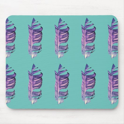 Kunsttekening mooi verfraaien, originele illustrat muismat (Voorkant)