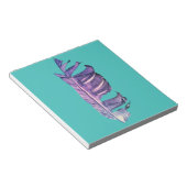 Kunsttekening mooi verfraaien, originele illustrat notitieblok (Schuin)