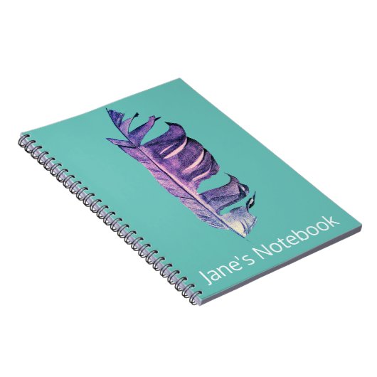 Kunsttekening mooi verfraaien, originele illustrat notitieboek (Rechterzijde)