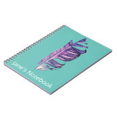 Kunsttekening mooi verfraaien, originele illustrat notitieboek (Linkerzijde)