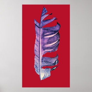 Kunsttekening mooi verfraaien, originele illustrat poster