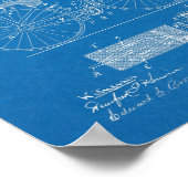 Kunsttekening van 1894 Militaire fietspatroon Poster (Hoek)