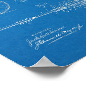 Kunsttekening van 1900-fietspatroon, tekenafdrukke poster (Hoek)