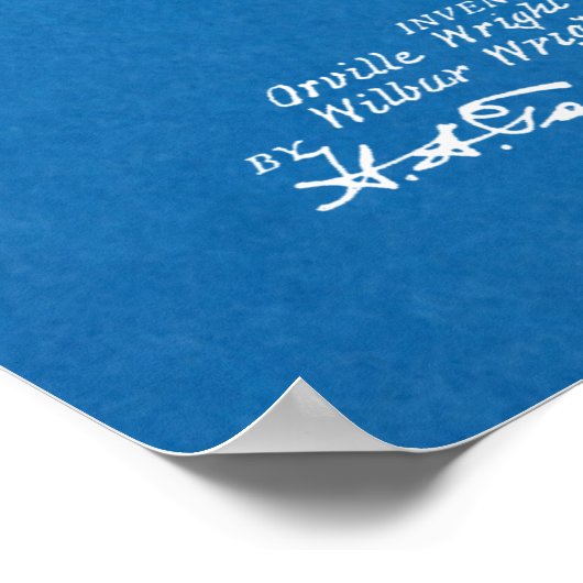 Kunsttekening van 1906 van de gebroeders Wright va Poster (Hoek)