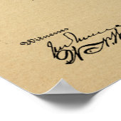 Kunsttekening van 1914 vliegende machine poster (Hoek)