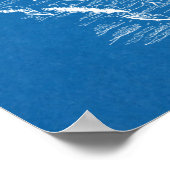 Kunsttekening van 1919 in oorlogsvliegtuig tegen k poster (Hoek)