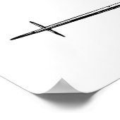 Kunsttekening van 1946 achterpropvliegtuig poster (Hoek)